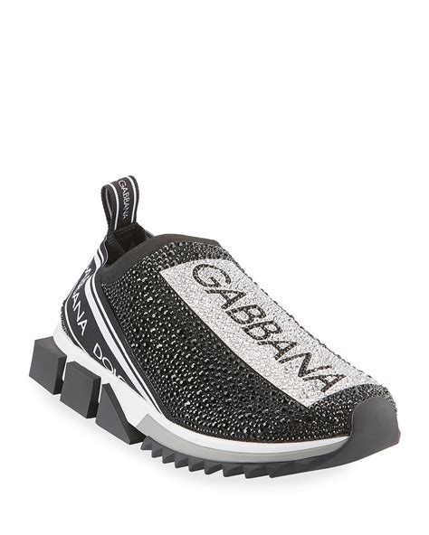 dolce gabbana sorrento mens|dolce and gabbana embellished sneakers.